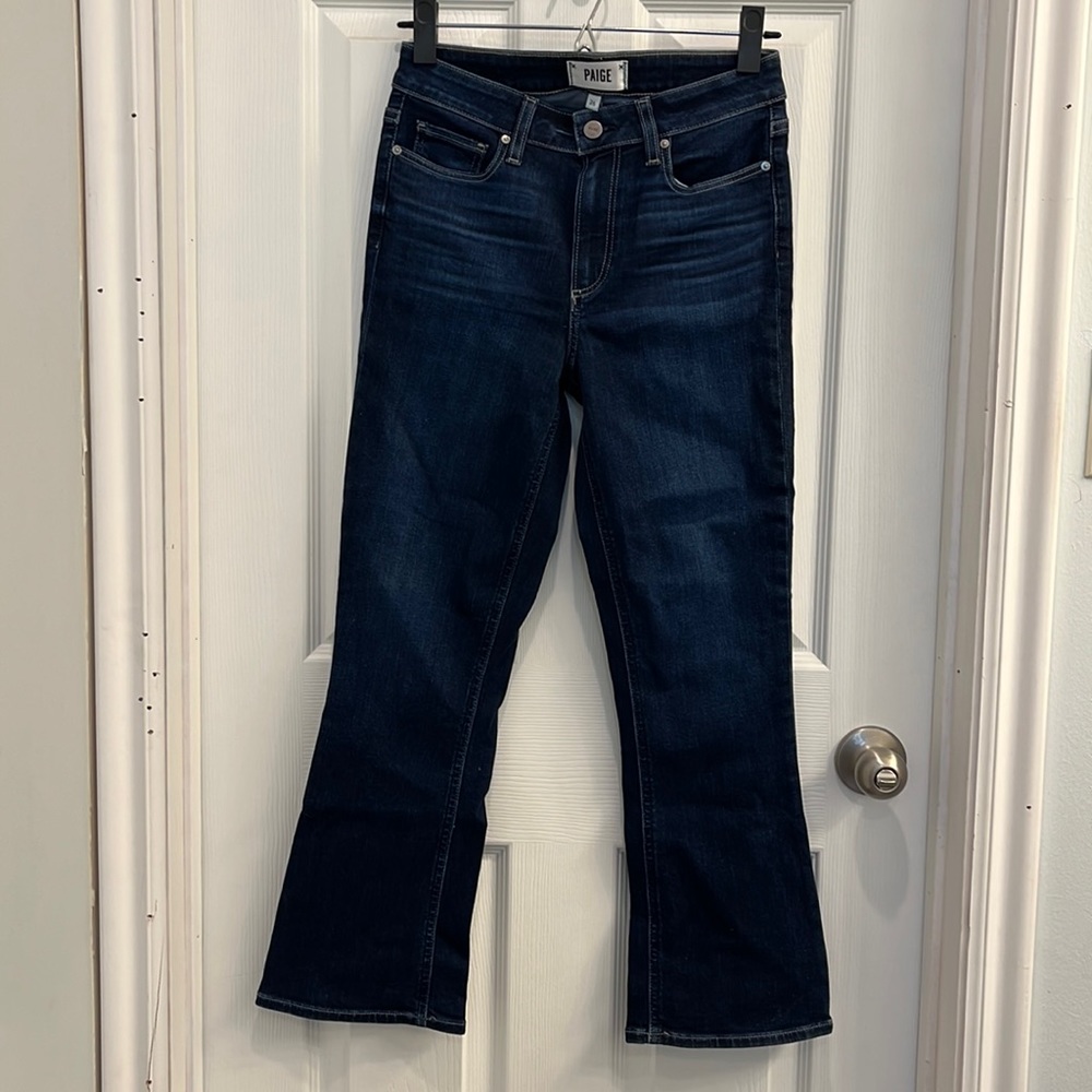 Paige Colette cropped flare, Brentwood. 26 waist. NWT.